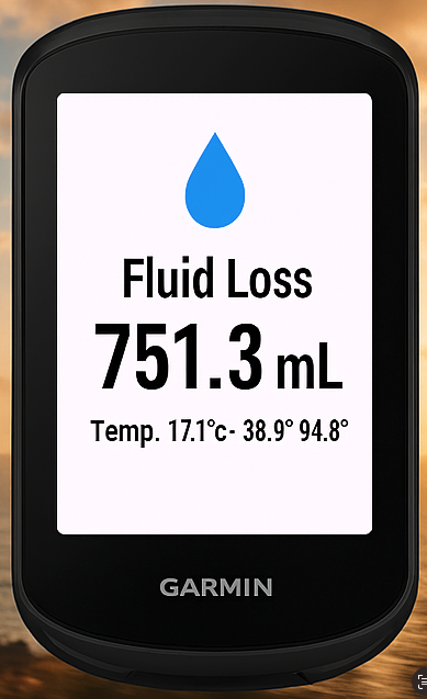 Garmin Display Screenshot